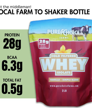 Whey Protein Isolate with Organic Vanilla