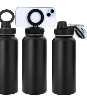Insulated Water Bottle with Phone Mount