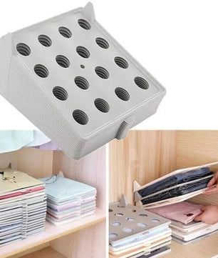 Stackable Clothes Organizer Board