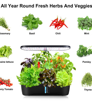 12 Pods Hydroponics Growing System