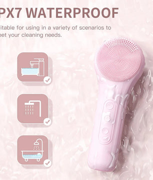 Sonic Waterproof Facial Cleansing Brush