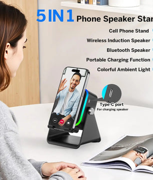 5-in-1 Wireless Induction Speaker Bluetooth