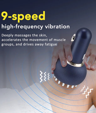 Electric Meridian Brush Gua Sha Cupping Massager