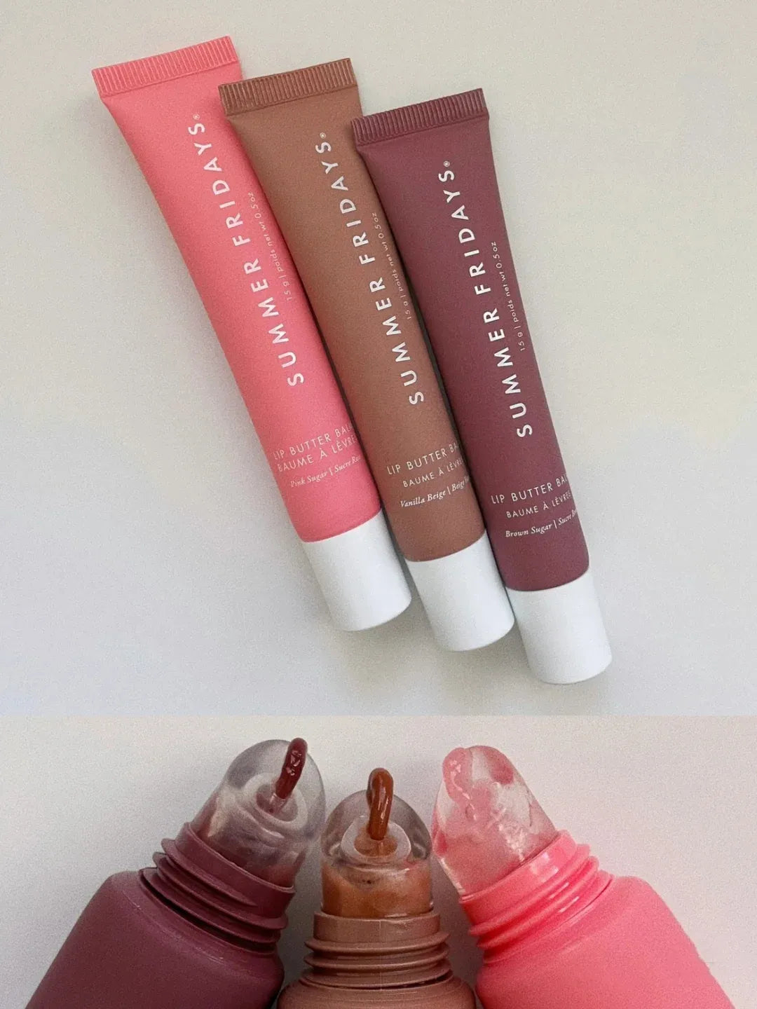 2 piece Lip Butter 15g Lip Balm Liquid Lipstick moisturizes Smooth Soft Makeup Lips Glaze LipGloss