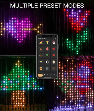 400 LED Curtain Lights