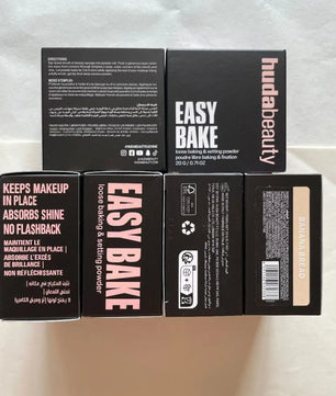 New Packing HUDA Beauty Easy Bake 8 Colors Makeup 20g Face Loose Baking Setting Powder Poudre Easy Bake