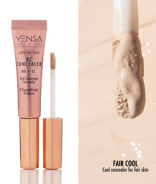Skin On Skin BB + CC Full Coverage Hyaluronic Serum Concealer