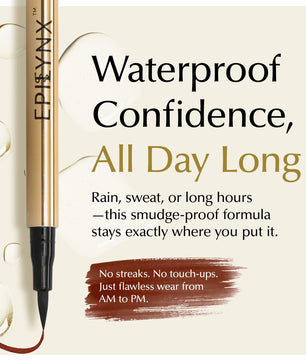 Waterproof Liquid Eyeliner Pen – Vegan, Gluten-Free, Smudge-Proof Precision in Matte & Shimmer Shades