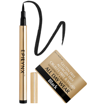 Waterproof Liquid Eyeliner Pen – Vegan, Gluten-Free, Smudge-Proof Precision in Matte & Shimmer Shades
