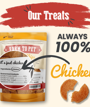 Chicken Chips for Dogs | All-Natural Single-Ingredient Dog Treats