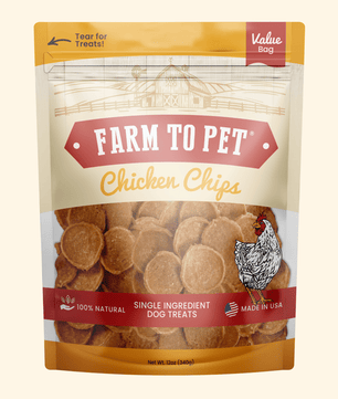 Chicken Chips for Dogs | All-Natural Single-Ingredient Dog Treats