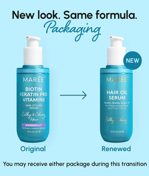 Keratin Oil Serum for Dry & Damaged Hair