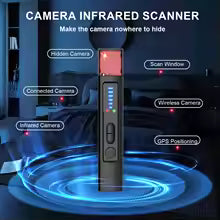 6 in 1 Hidden Camera Detector| GPS Tracker and RF Bug Finder for Travel Privacy