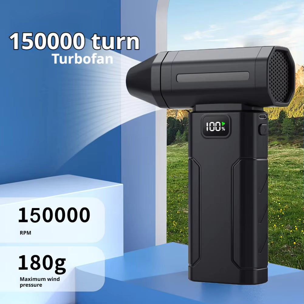 X8 Brushless Turbo Jet Fan Blower 150000RPM Powerful Electric Air Blower