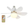 LED 40W ceiling fan light E27 with remote control