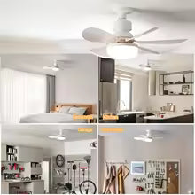 LED 40W ceiling fan light E27 with remote control