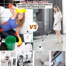 Cordless Electric Spin Scrubber