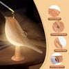 Cute Wood Bird Touch Lamp