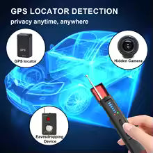 6 in 1 Hidden Camera Detector| GPS Tracker and RF Bug Finder for Travel Privacy