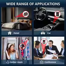 6 in 1 Hidden Camera Detector| GPS Tracker and RF Bug Finder for Travel Privacy