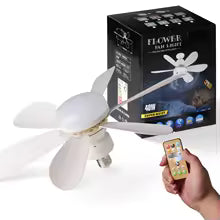 LED 40W ceiling fan light E27 with remote control