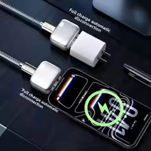 AI full charger disconnector and overcharge protector