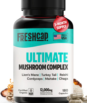 Organic Mushroom Complex Supplement Capsules