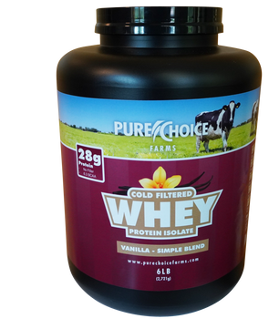 Whey Protein Isolate with Organic Vanilla