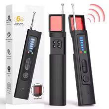 6 in 1 Hidden Camera Detector| GPS Tracker and RF Bug Finder for Travel Privacy
