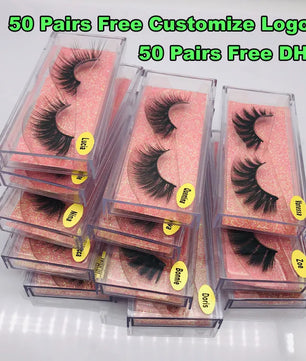 10 pieces 3D eyelashes