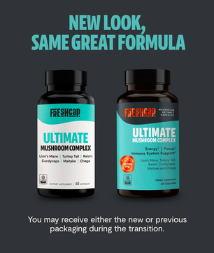 Organic Mushroom Complex Supplement Capsules