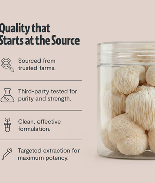Organic Mushroom Complex Supplement Capsules