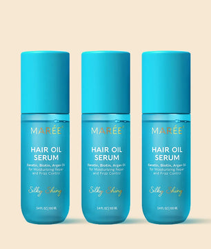Keratin Oil Serum for Dry & Damaged Hair