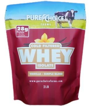 Whey Protein Isolate with Organic Vanilla
