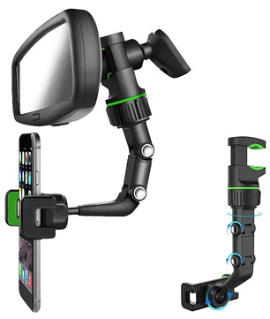 Multifunctional Rearview Mirror Phone Holder