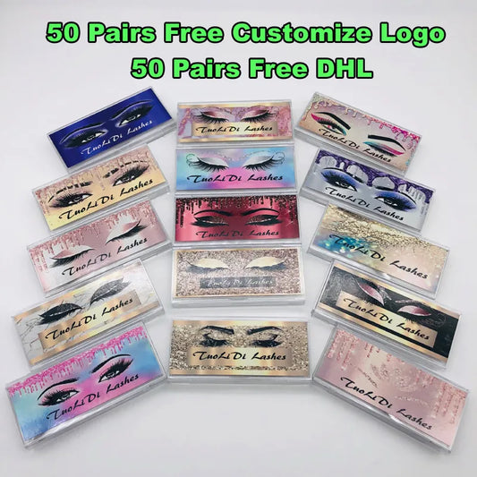 10 pieces 3D eyelashes