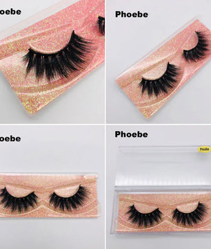 10 pieces 3D eyelashes