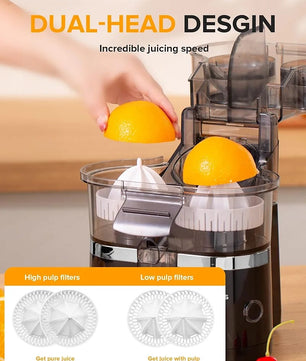 Dual Head Electric Juicer