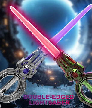 Toy Double Ended Retractable Double Edge Lightsaber.