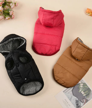 Cozy Hooded Pet Jacket