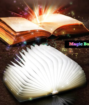 Wooden Book Light