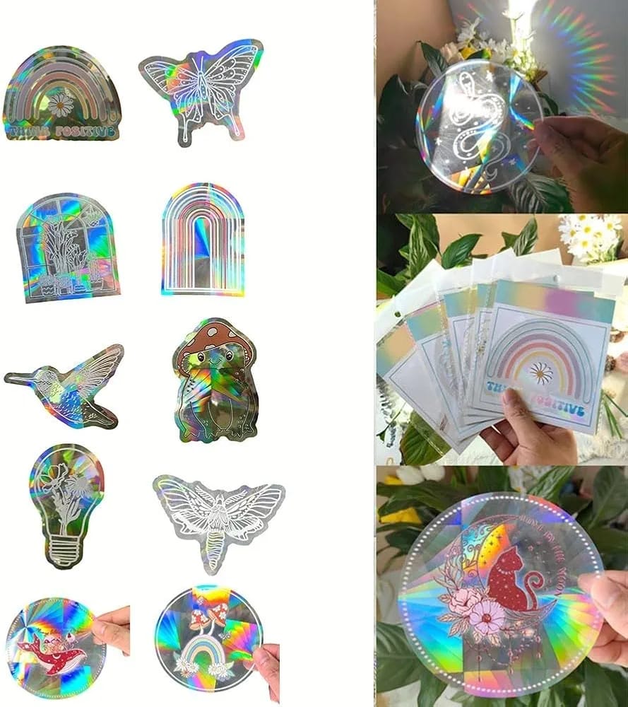 SUN CATCHER PVC WINDOW STICKERS