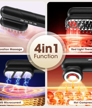 4 In 1 Electric Scalp Comb EMS