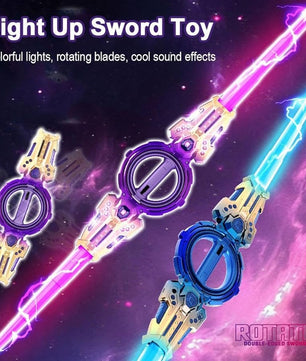 Toy Double Ended Retractable Double Edge Lightsaber.