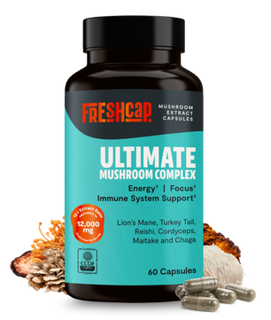 Organic Mushroom Complex Supplement Capsules