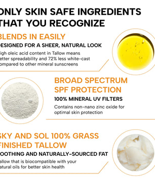 XL Sky and Sol Body Sunscreen SPF 50 (7.05 oz)